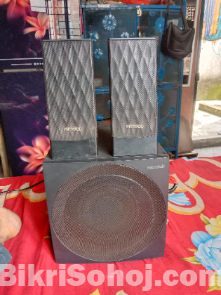 microlab m-300 audio sound system